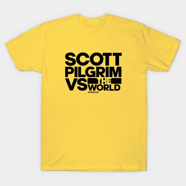 Scott Pilgrim vs the world logo. Birthday party gifts. Officially licensed merch. Perfect present for mom mother dad father friend him or her T-Shirt by SerenityByAlex